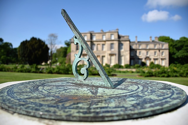 Sundial at Normanby Hall