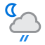 Leichter Regenschauer